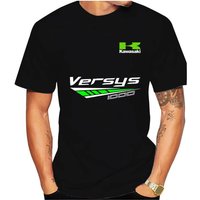 AliExpress 2025 Kawasaki Versys 1000 Men's Summer Pure Cotton T-shirt Women's Outdoor New T-shirt Street Casual couple Jogging top
