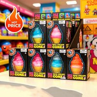 Needot Stress Relieving Toy Pinch Music Simulation Jellyfish Rabbit Maltose Cube Ice Cream Press Toy Stress Relieving Interactiv