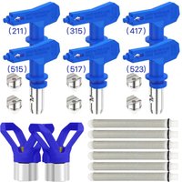 14Pcs Airless Paint Nozzle Set Reversible Spraying Machine Tips Paint Sprayer Nozzle Airless Sprayer Spraying Machine Parts tool