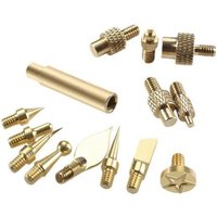 ć11Ać10Pcs/9Pcs/7Pcs For 3D Printer Soldering Iron Brass Thread Insert Nut Iron Tip M2 M3 M4 M5 M6 M8 Embedded Kit Tool