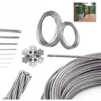 Robustes Winden-Stahldrahtseil, hochfestes, flexibles Kabel für die Fahrzeugwiederherstellung, Abschleppen, Heben, Heben, Technik