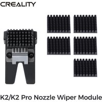 Creality K2/K2 Pro Nozzle Wiper Module (with 5 Adhesive Tapes) Original Nozzle Wiper_38×10.5×38.6_6 K2/K2 Pro 3d Printer Parts