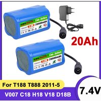 2026 7.4V 20000mAh Battery For V020 V900 2011-5 V007 C18 H18 V18 D18B FX88 Remote Control RC Fishing Bait Boat Battery Parts