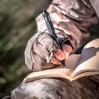 Multifunctional Metal Tactical Pen Anti Skid Emergency Glass Breaker Self Defense Supplies