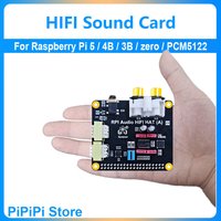 Raspberry Pi5 HIFI DAC Audio Sound Card Module PCM5122 I2S Based on Raspberry PI 40GPIO interface For Raspberry Pi5/4B/3B+/zero