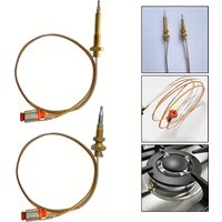 1pcs Stove Thermocouple Copper Head Heading Screw Gas Burner Sensor For Built In Stove Tools Flame-out Protection Thermocouple