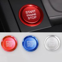 Car Styling One-click Start Button Sticker Decoration Cover Trim For Audi A4 A5 B9 B8 BT A6 A6L A7 C7 4GB Q5 8R Car Accessories
