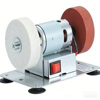 2026 Electric Small Sander with 2 Wheels Electric Bench Grinder Sanding Machine 7 Adjustable Speed for Metal/Jewelry/Knives/Wood