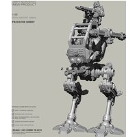 120mm Resin model kits DIY figure toy self-assembled TD-3276