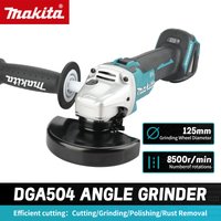 Makita DGA504 125mm 18V Lithium ion Brushless Charging Polishing Machine, High Power Cutting Machine, D Electric Tools