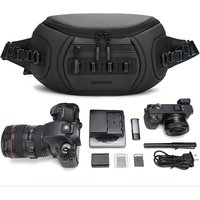 Portable Shoulder Camera Bag for Men Oxford Cloth Travel Crossbody Photography Bag Fashion