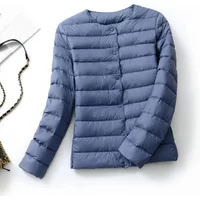 Women's Down Jackets Plus Coats Light Duck Down Jacket Women Matt Fabric Lightweight Coat Warm Female Windbreaker Parka