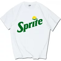 Cool 2026 Cotton Summer New Trendy Brand INS Pepsi Cola Joint T-shirt Sprite Coca-Cola T Shirt Men Short Sleeve Unisex Tops