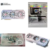 Yeston Sakura Sugar Atlantis Radeon RX 9070 XT 16G GDDR6 OC Graphics Card Gaming Video Card Anime Characters Gaming Desktop
