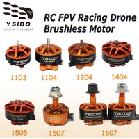 YSIDO 1103 1104 1204 1303 1404 1505 1507 1604 1607 Brushless Motor Light-weight for RC FPV Racing Drone RC Quadcopter Model DIY