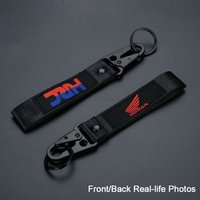 Car KeyChain Lanyard Key Strap Motorcycle Keyring Phone Lanyard Durable Motorcycle Accessories For Honda CB400 CB650 FCBF HRC