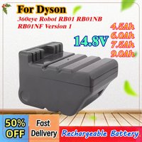 14.8V 4.5Ah 6.0Ah 7.5Ah 9.0Ah Battery 968734-02 967864-02 49686-03 for Dyson 360eye 360 Eye Robot RB01 RB01NB RB01NF Version 1