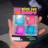 Hot New Needoh ice cubes, jellyfish, popsicles, sensory toys in various shapes, adult anxiety relief and relaxation toys