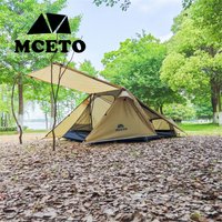 Ultralight Bivy Tent for 2 Person Waterproof Camping Hiking Backpacking Tent Tunnel Travel Tent with Bottom Mosquito Net Inside