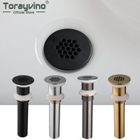 Torayvino Sink Anti-smell Drain Stopper Bath Fixture Deodorant Water Without Overflow Filter Floor Strainer Bathroom Accessories