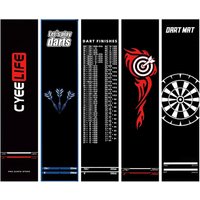 Dart Board Mat Wear-resistant Water-absorbing Quick-drying Antislip Throwing Line Competition Mat Dart Rug Mat Dart Training Mat