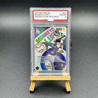 2025 One Piece TCG English Monkey D. Luffy #010 Dodgers X One Piece Night Textured Holo GEM MT 10 Collectible Card
