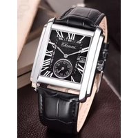 CHENXI 8216 Hot Selling Top Brand Business Men's Watch Quartz Military Calendar Waterproof Men's Leather Strap Elegant Clock