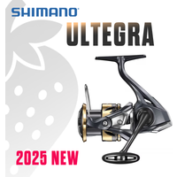 SHIMANO 2025 NEW ULTEGRA Fishing Reel Spinning Reel 180-275g Max Drag 11kg INFINITYXROSS ANTI-TWIST FIN Seawater