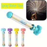 4pcs/1pc Firework Water Gun Large Capacity Pull-Back Splash Water Blaster - Portable Multifunctional Water Spray Toy Suitable
