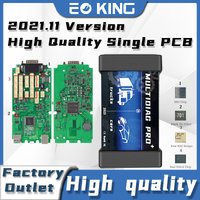 Lecteur de code DS OBD 150E, multidiag OBD 2021, PCB unique, logiciel Keygen trempé, prise en charge des voitures avant 2021.11, haute qualité