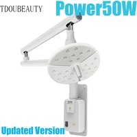 KD-2018B-1 Wall-Mounted Type 50W 27 Holes LED Shadowless Light Cold Operation Lamp Adjustable Brightness Lamp For Dental Clinics