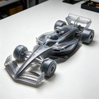 1/10 SF25 F1 Clear PC Body Shell 0.6mm Transparent Lexan Body For 1:10 F1 RC Car Tamiya F103/F104 Xray Serpent Yokomo 3Racing
