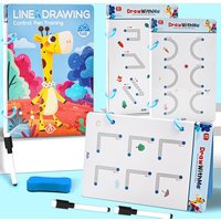 Kids Pen Control Training Card For Children's Concentration 3-6 Year Old Logical Thinking Ability Training Educational Toys