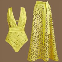 2Pcs Laster Cut Swimsuit Women Sexy Bikini Push Up Swimwear 2025 V Neck Swim Suit Female Bandeau Biquini Bathing Suit Beachwear