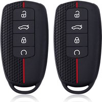 Silicone Car Key Case Full Cover for Chery Omoda C5 E5 C9 Omoda 5 9 EV PHEV 2024 2025 Protection Key Bag Keychain Accessories