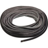 10m Draught Excluder Brush Casement Pile Seal Strip Door Weatherstrip 5mm*6mm Water-resistant Dustproof Soundproof Hardware