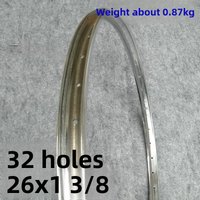 24 Inch 26 Inch 28 Inch Iron Rim Wheel Suitable for Phoenix Bicycle Accessories 28 Holes 32 Holes 36 Holes V Brake Traditiona... image 4