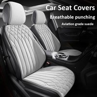 Universal Car Seat Cover Four Season Auto Suede Breathable Anti-Slip Covers for Car Seats Cover Protection Cars Seats Covers