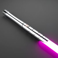 DamienSaber Xeno3.0 Pixel Lightsaber Metal Hilt Force FX Heavy Dueling Light Saber Sensitive Smooth Swing Blaster with Bluetooth