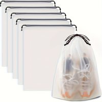 Portable Travel Shoe and Clothing Storage Bag - Drawstring Pouch, Travel Clothing Organizer Bag, Easy Packing