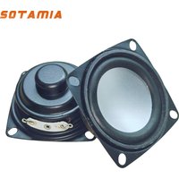 SOTAMIA 2Pcs Mini Audio Sound Speakers Driver 4 Ohm 5W 52MM Loudspeaker DIY Music Portable Bluetooth Speaker For Home Theater