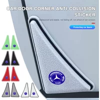2pcs Car Door Corner Cover Anti Collision Bumper Sticker For Mercedes Benz AMG A C E S G Class W201 W210 W108 W204 W205 W203
