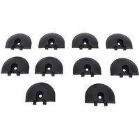 10PCS Angled L Track Rail End Caps Eliminates Incisive Edges for Truck Bed Trailer Cargo Control Pickup RV ATV new