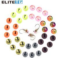 Elite TG 2.5-3.8mm 200PCS Slotted Beads Fishing Tungten Beads High Quality Fly Material Colorful Beads