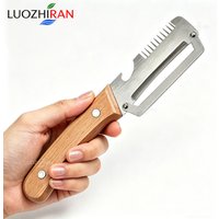 1/2 PCS Multi-Functional Kitchen Knife 3 In 1 Fruit Peeler Vegetable Slicer Bottle Opener for Home Use Daily Cooking Hand Tools