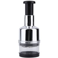 For Onion Nuts Vegetable Food with Storage Kitchen Tool 304 Stainless Steel Manual Garlic Press Vertical Hand Cutter Chopper