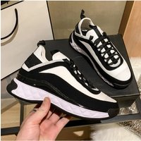 Special Offer Black Round Head Sneakers Cover Heels Single Lace Shoes Spring Outer Thick Bottom 34-42