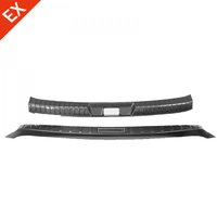 For BYD Seal U DM-I 2023-2026 Accessories Stainless Black/Silver/Carbon Car Rear Trunk Protector Plate Anti Hit/Dust Sill Cover
