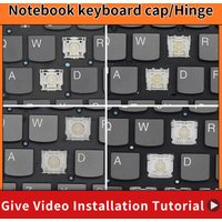 Replacement English Key Cap For Lenovo IdeaPad 5 14IIL05 14ITL05 Flex 5 14ARE05 5-14IIL05 Flex 5-14IIL05 Keyboard Keys Keycaps