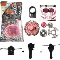 B-X TOUPIE BURST BEYBLADE king kerbeus Metal Fury Fusion Masters BB116-G Forbidden Lonis ED 145FB with grip + black pull line